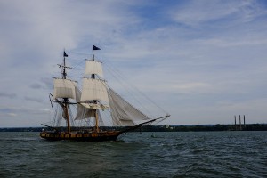 Flagship Niagara in the Channel at North Pier